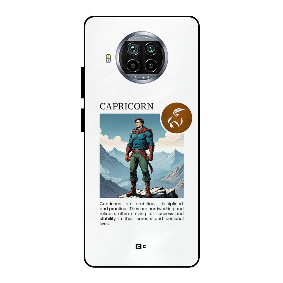 Clever Capricorn Metal Back Case for Mi 10i