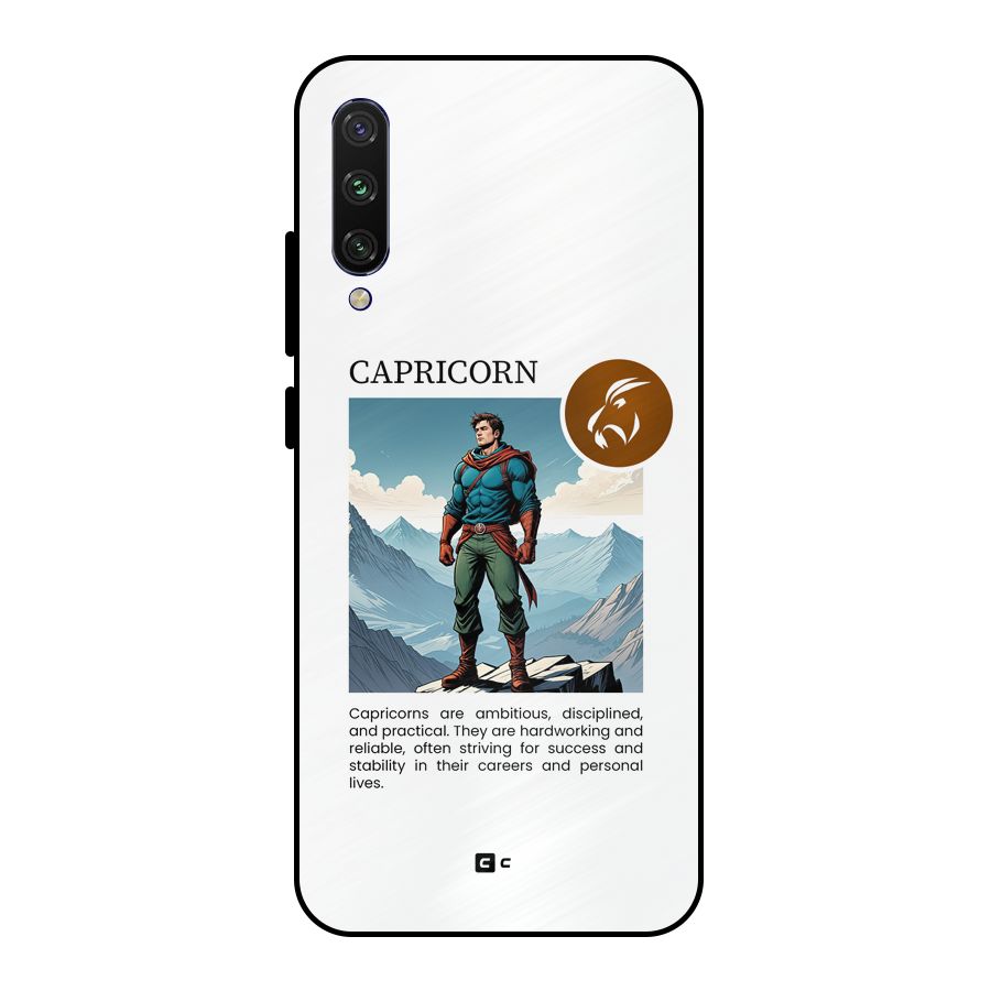 Clever Capricorn Metal Back Case for Mi A3