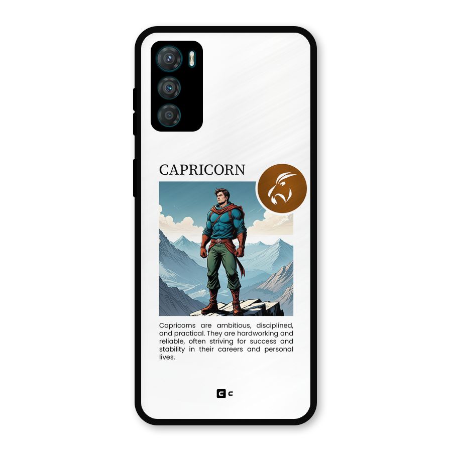 Clever Capricorn Metal Back Case for Moto G42