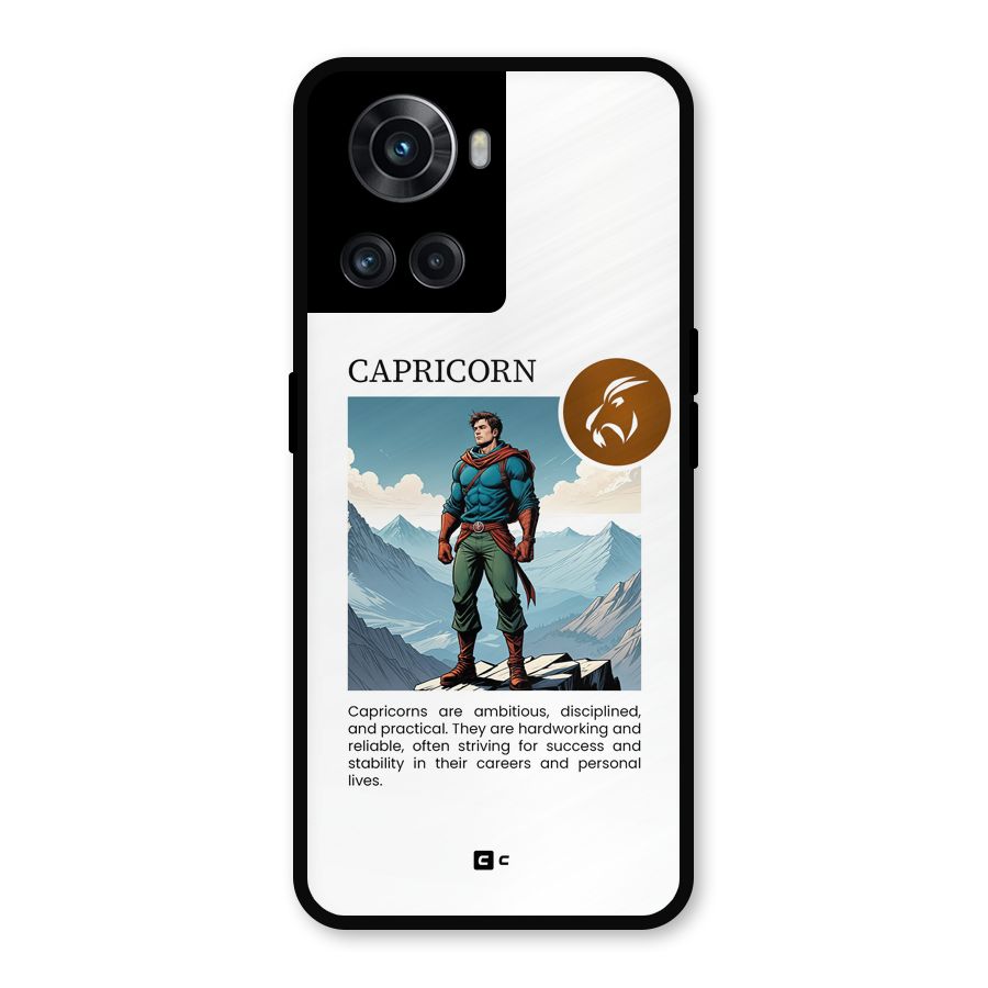 Clever Capricorn Metal Back Case for OnePlus 10R