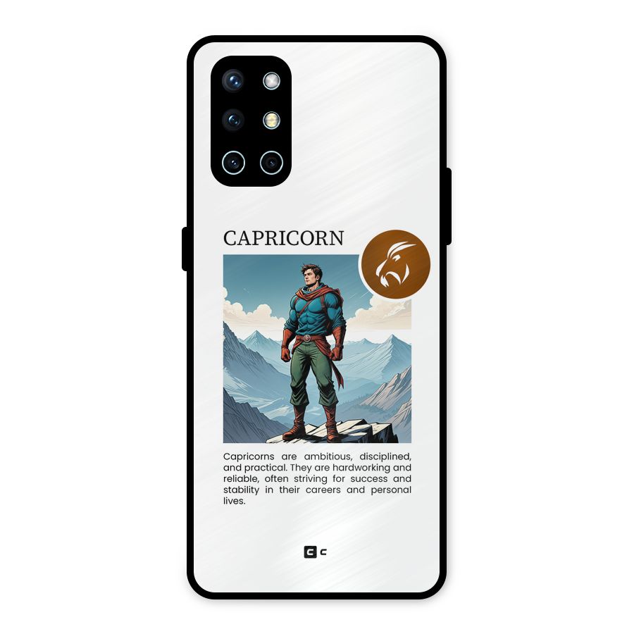 Clever Capricorn Metal Back Case for OnePlus 9R