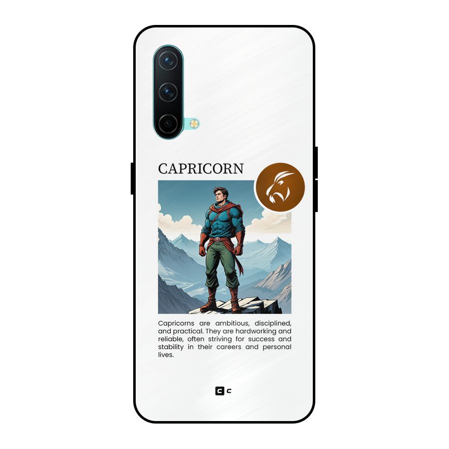 Clever Capricorn Metal Back Case for OnePlus Nord CE 5G