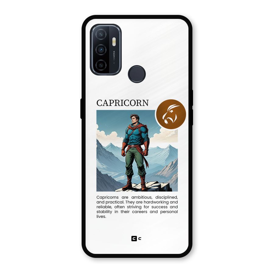 Clever Capricorn Metal Back Case for Oppo A53