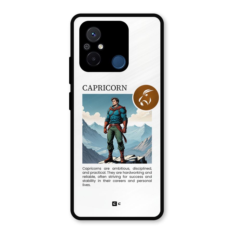 Clever Capricorn Metal Back Case for Poco C55