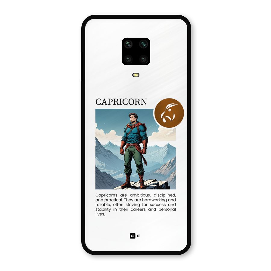 Clever Capricorn Metal Back Case for Poco M2
