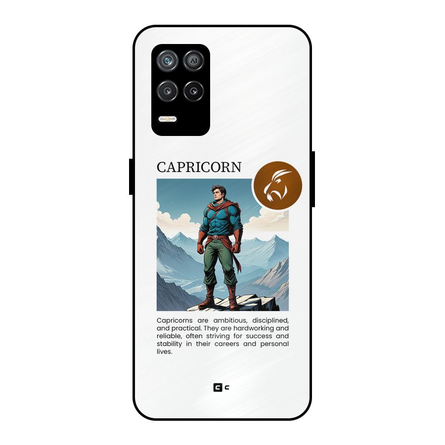 Clever Capricorn Metal Back Case for Realme 9 5G