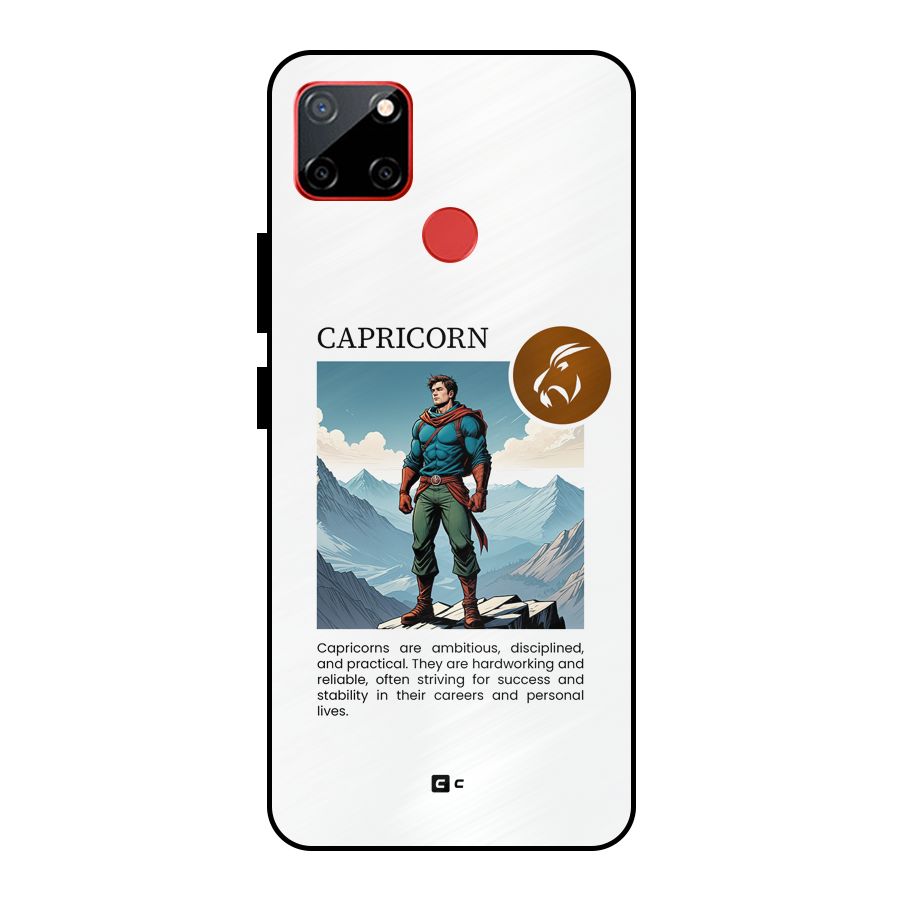 Clever Capricorn Metal Back Case for Realme C12