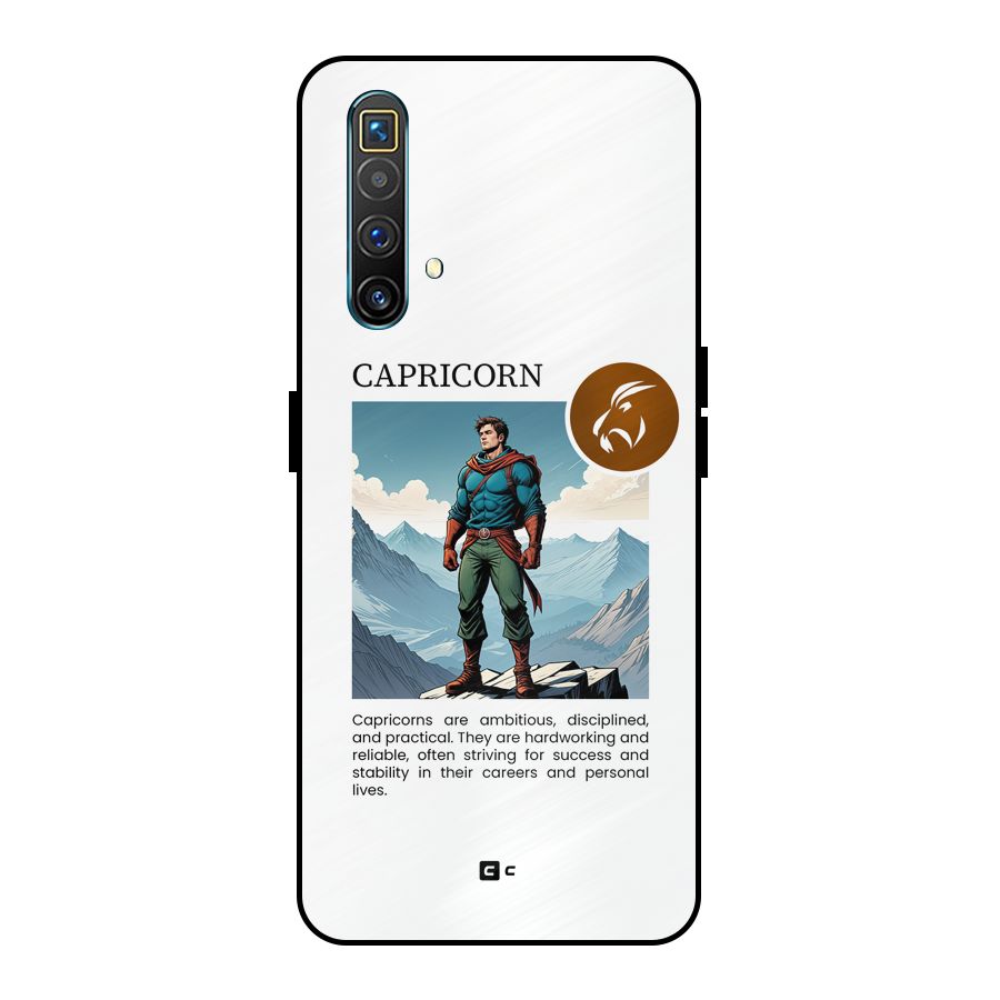 Clever Capricorn Metal Back Case for Realme X3
