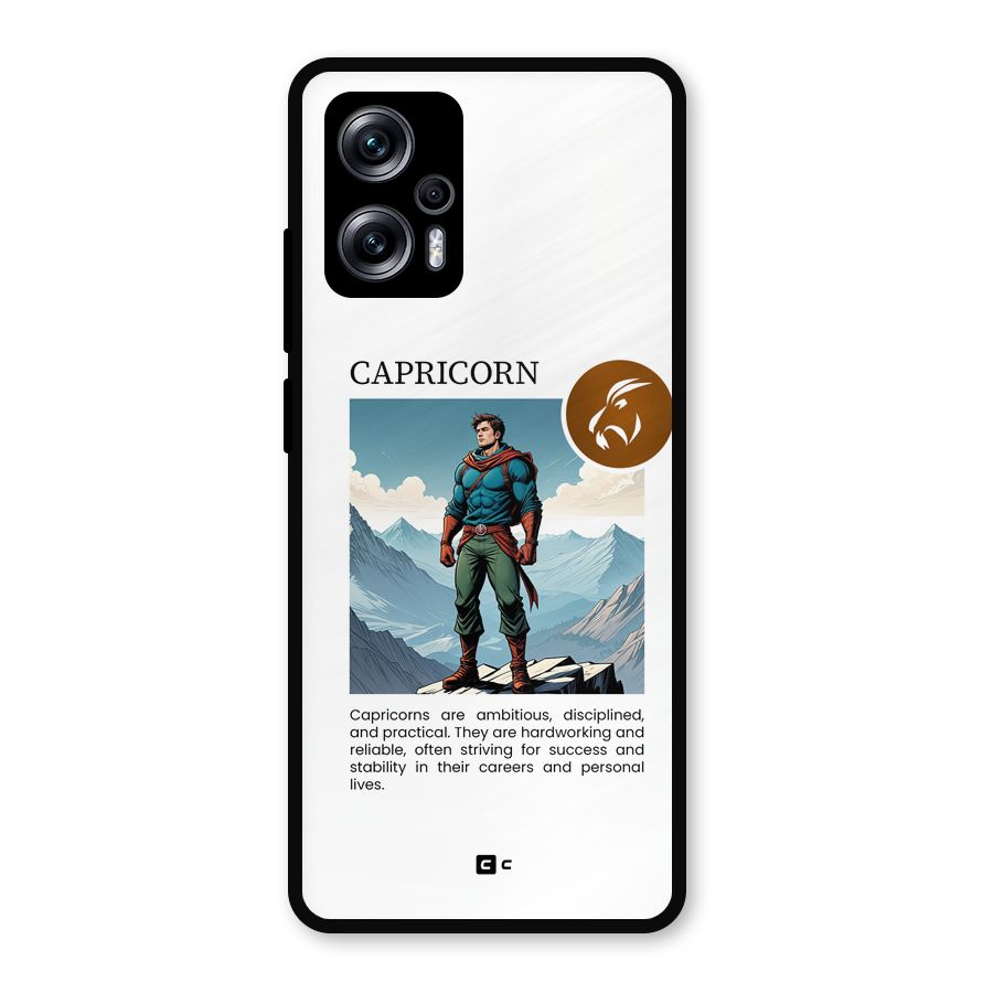 Clever Capricorn Metal Back Case for Redmi K50i
