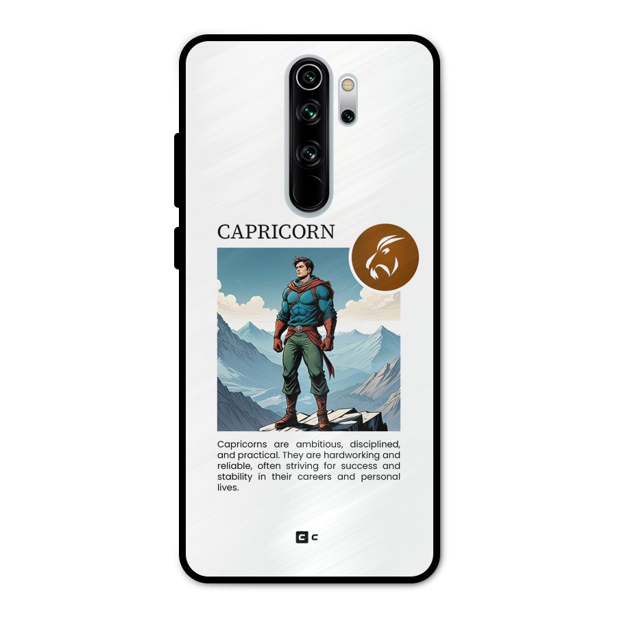 Clever Capricorn Metal Back Case for Redmi Note 8 Pro