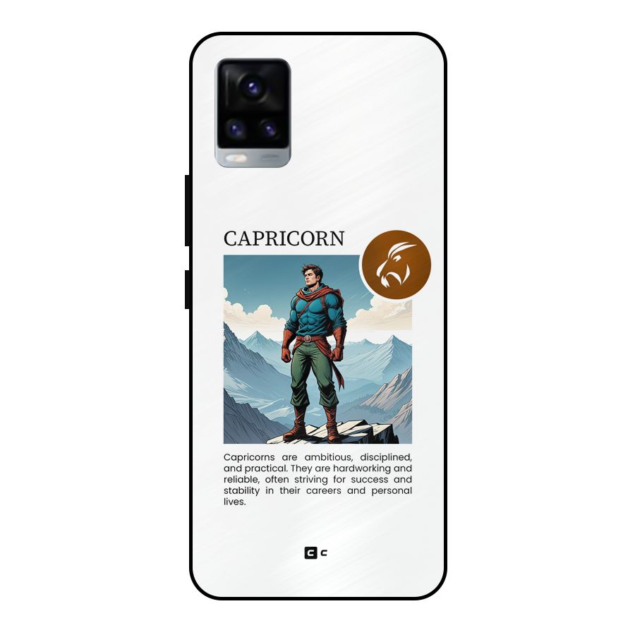 Clever Capricorn Metal Back Case for Vivo V20