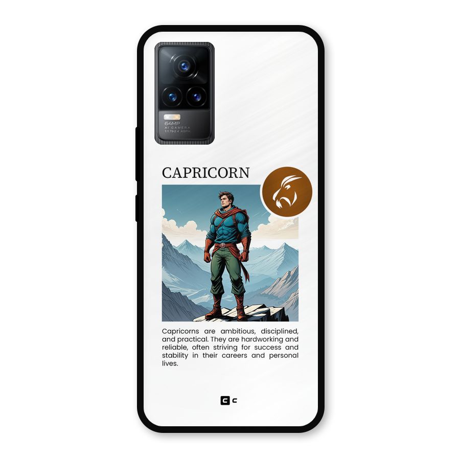 Clever Capricorn Metal Back Case for Vivo Y73