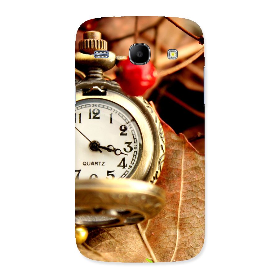 Clock And Cherry Back Case for Galaxy Core