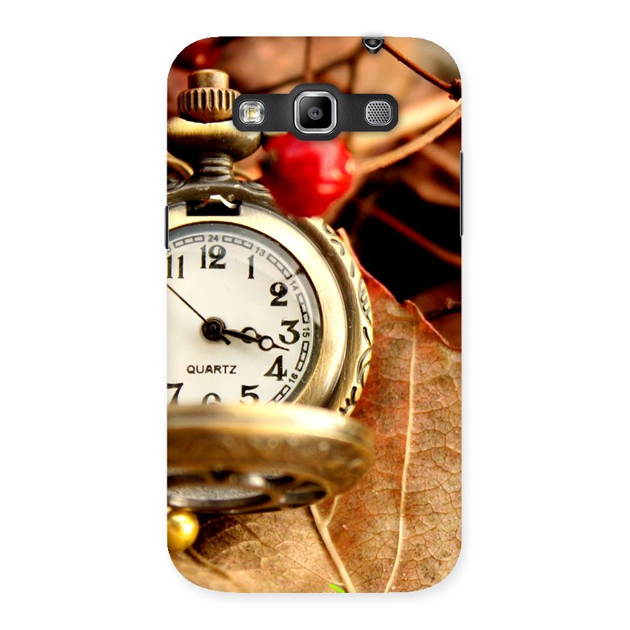Clock And Cherry Back Case for Galaxy Grand Quattro