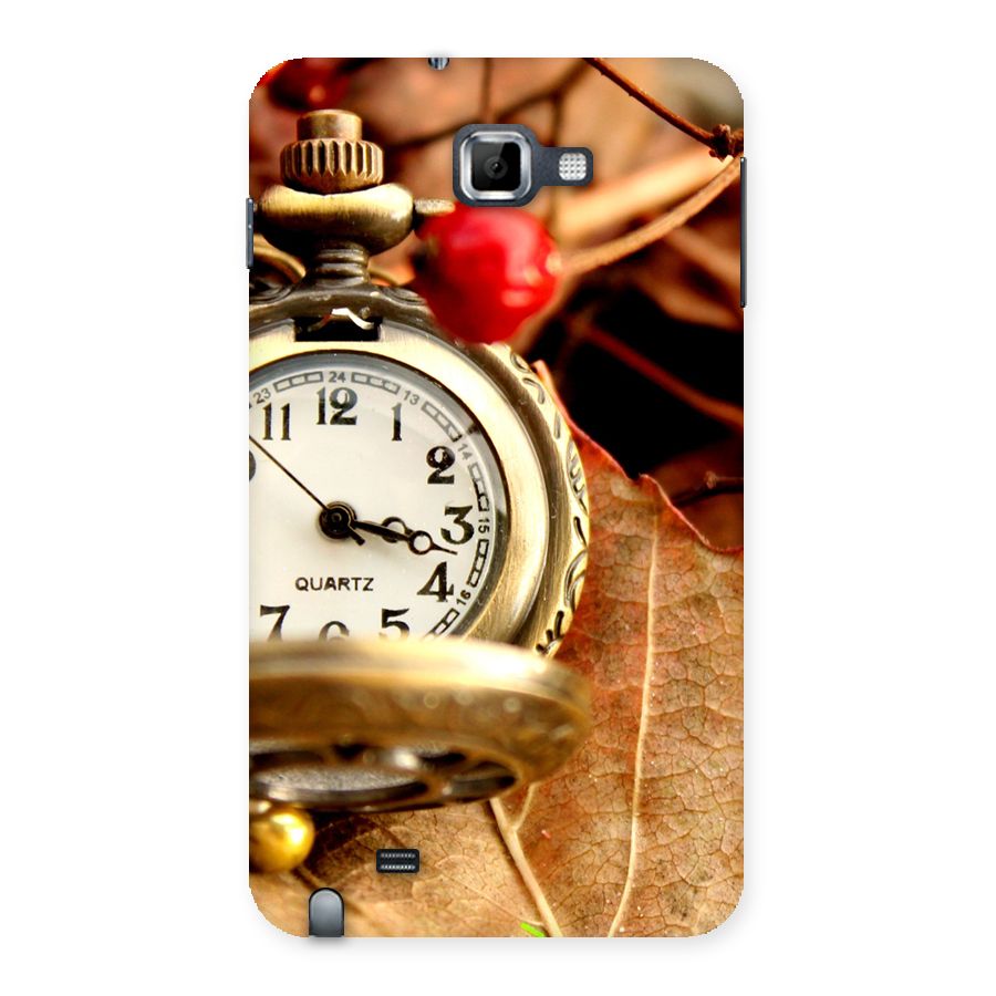 Clock And Cherry Back Case for Galaxy Note