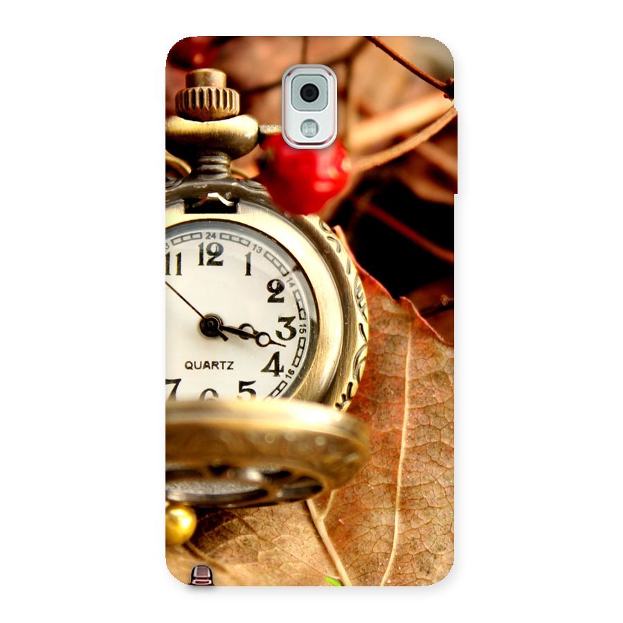 Clock And Cherry Back Case for Galaxy Note 3