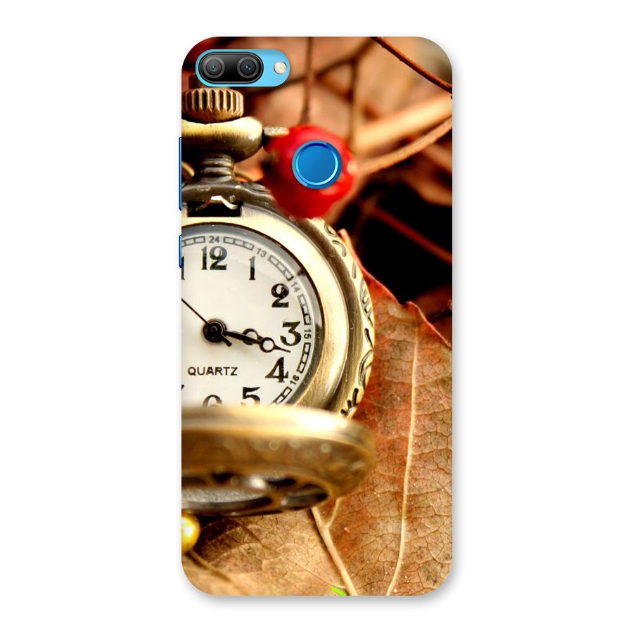 Clock And Cherry Back Case for Honor 9N