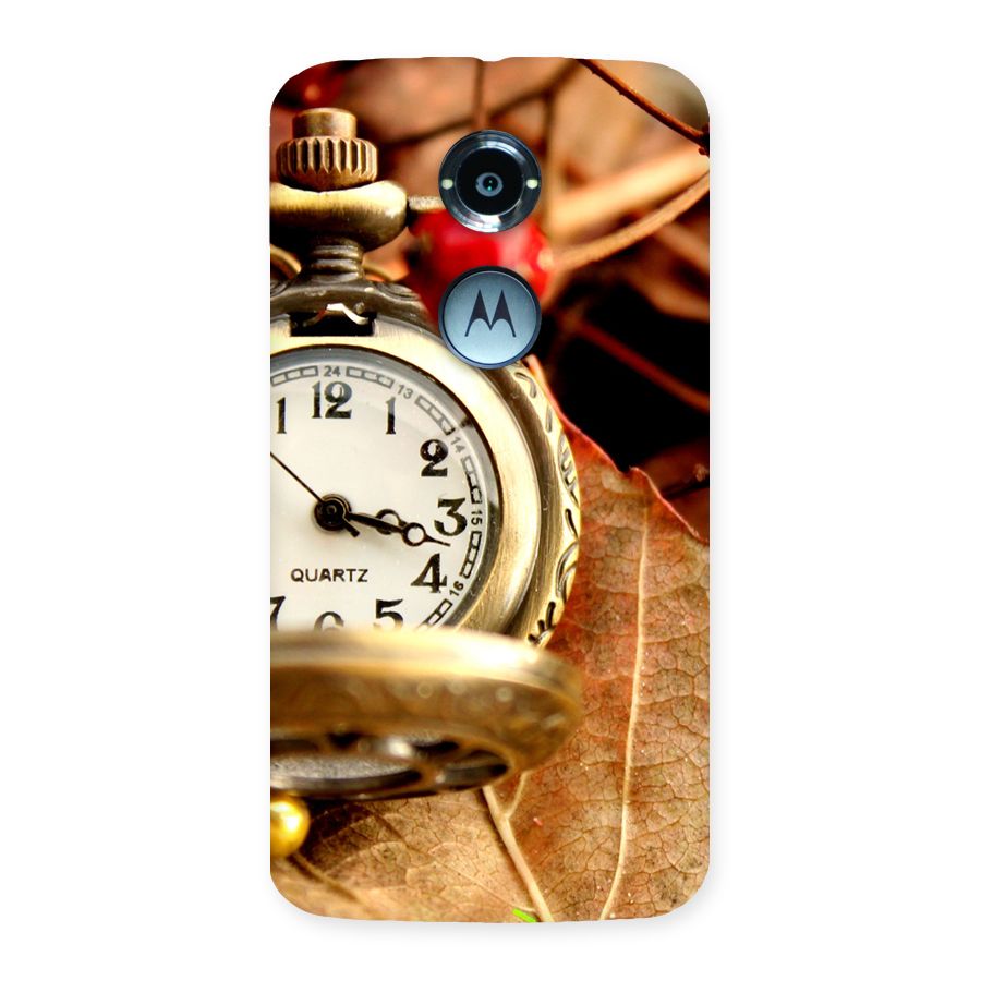 Clock And Cherry Back Case for Moto X 2nd Gen