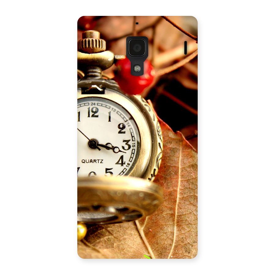 Clock And Cherry Back Case for Redmi 1S