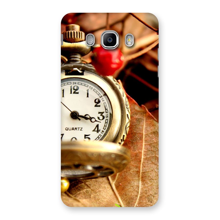 Clock And Cherry Back Case for Samsung Galaxy J5 2016
