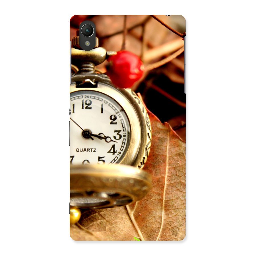 Clock And Cherry Back Case for Sony Xperia Z2
