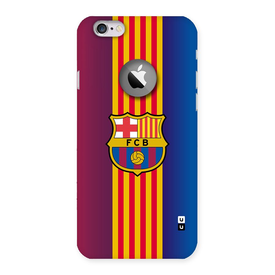 Club Barcelona Back Case for iPhone 6 Logo Cut