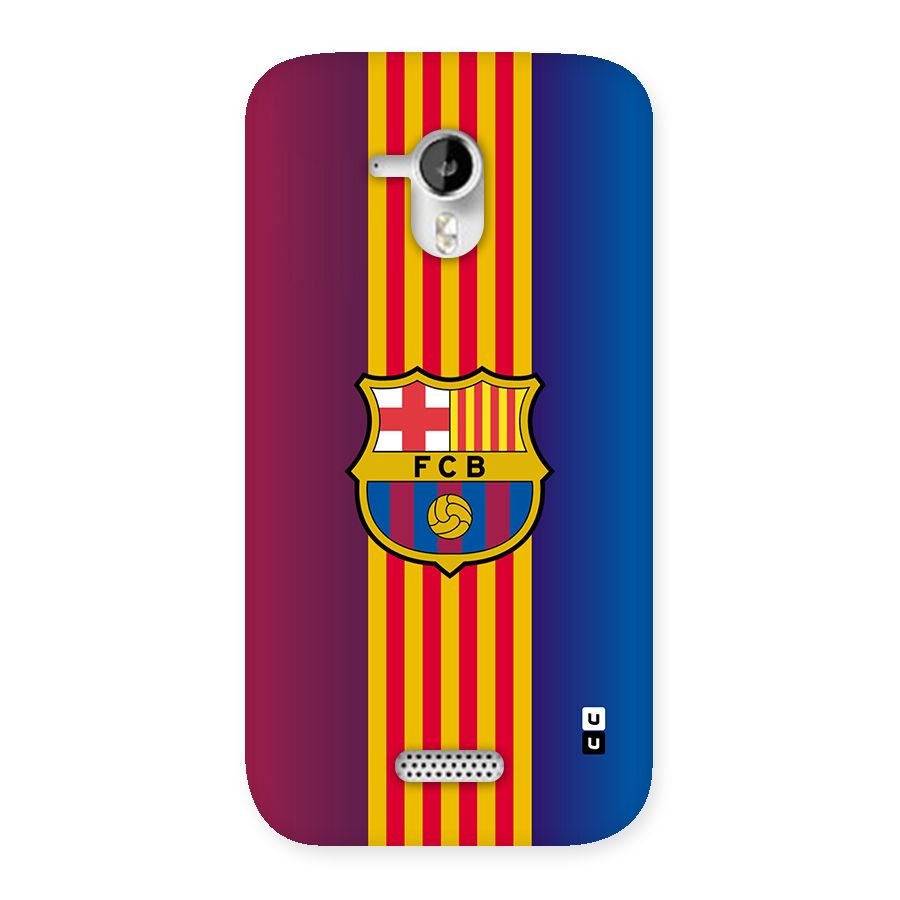 Club Barcelona Back Case for Canvas HD A116
