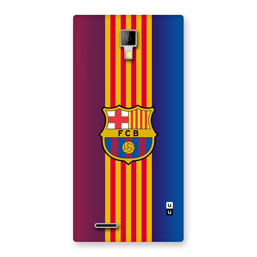 Club Barcelona Back Case for Canvas Xpress A99