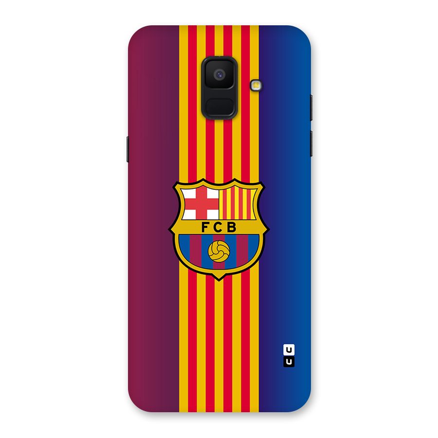 Club Barcelona Back Case for Galaxy A6 (2018)