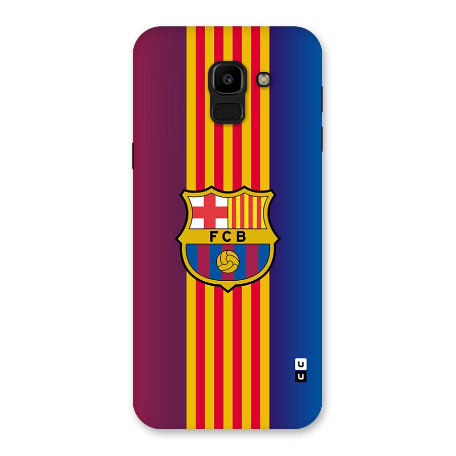 Club Barcelona Back Case for Galaxy J6