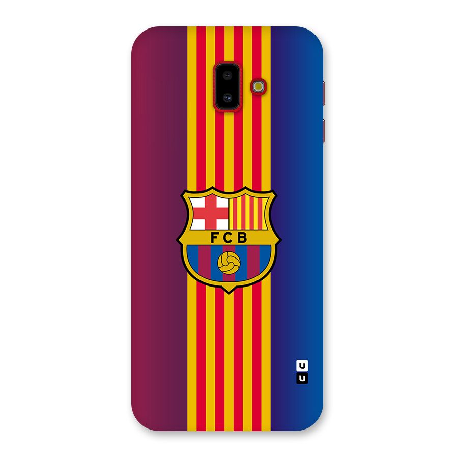 Club Barcelona Back Case for Galaxy J6 Plus