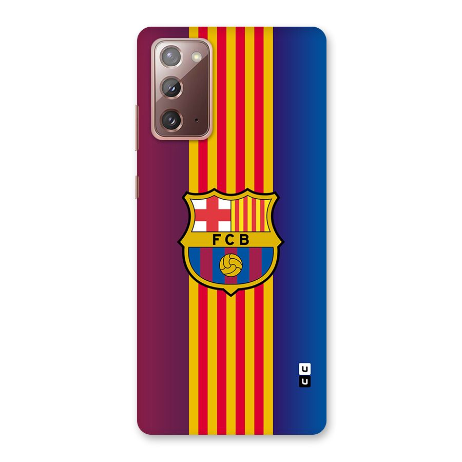 Club Barcelona Back Case for Galaxy Note 20
