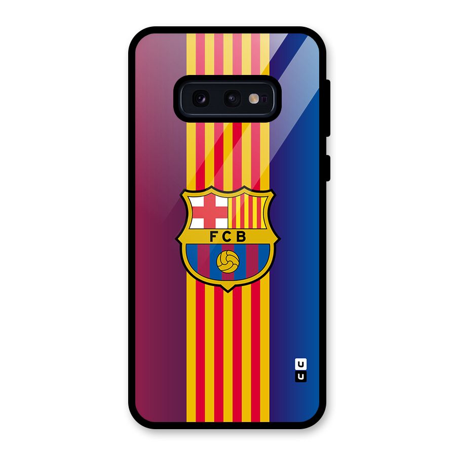 Club Barcelona Glass Back Case for Galaxy S10e
