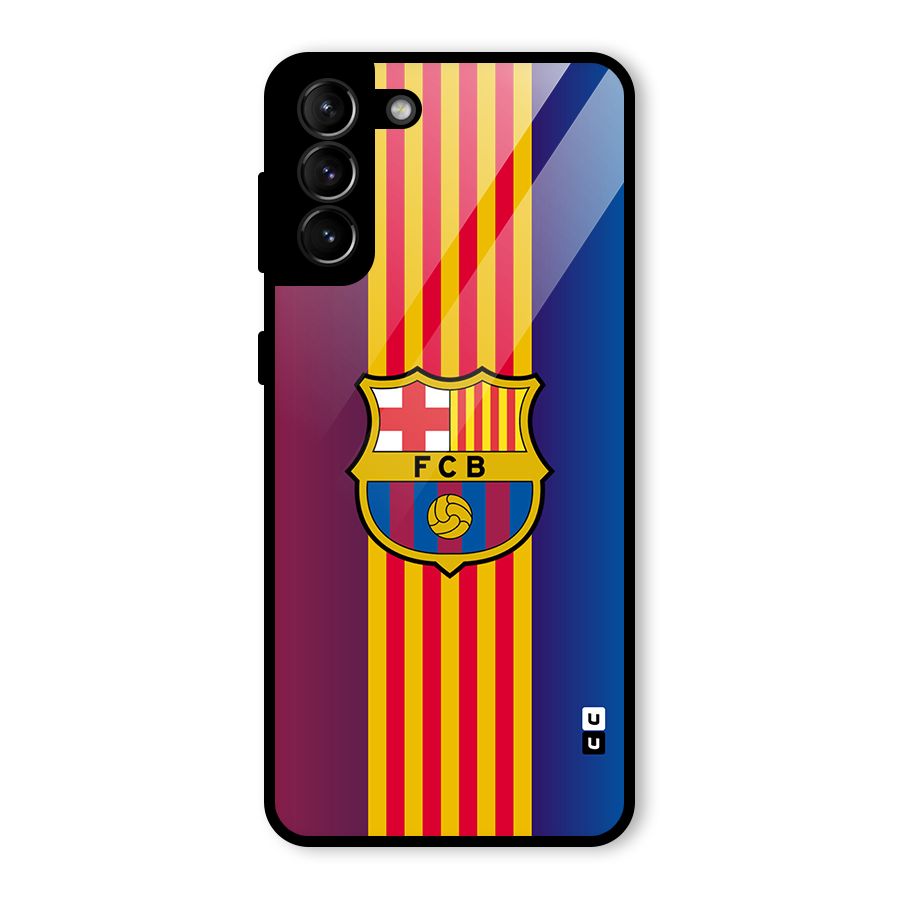 Club Barcelona Glass Back Case for Galaxy S21 Plus
