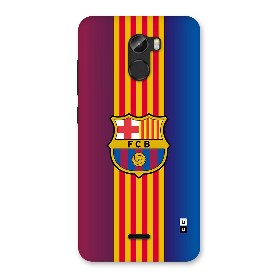 Club Barcelona Back Case for Gionee X1