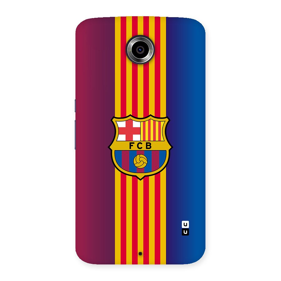 Club Barcelona Back Case for Google Nexus 6