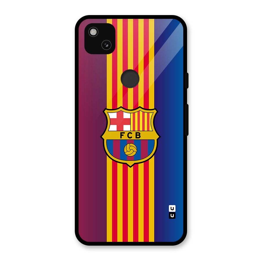 Club Barcelona Glass Back Case for Google Pixel 4a