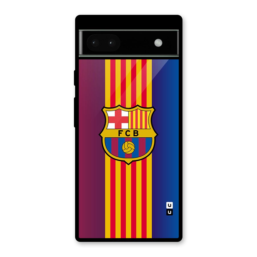Club Barcelona Glass Back Case for Google Pixel 6a