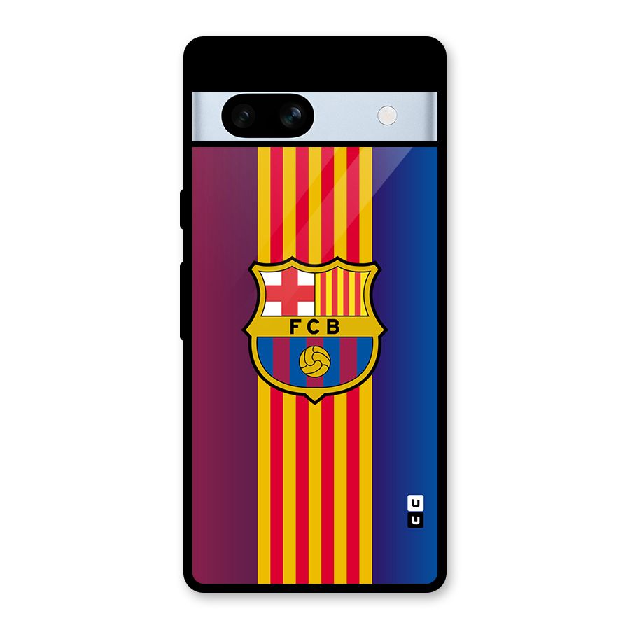 Club Barcelona Glass Back Case for Google Pixel 7a