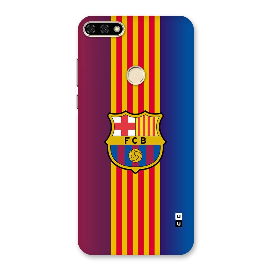 Club Barcelona Back Case for Honor 7A