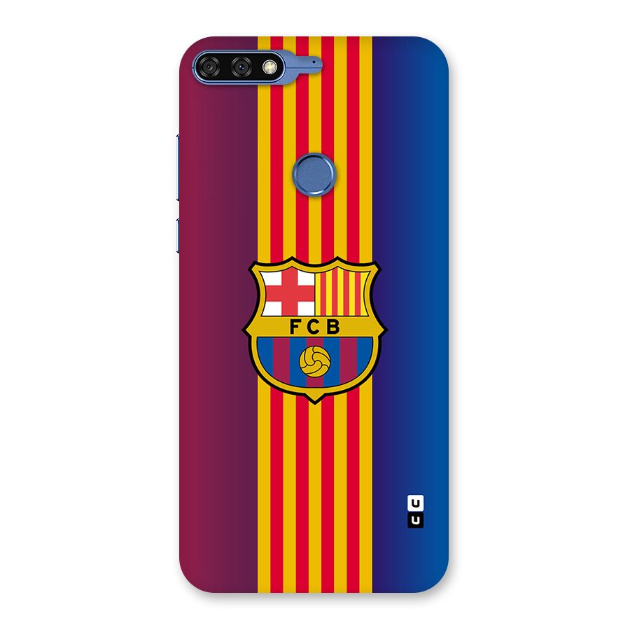 Club Barcelona Back Case for Honor 7C
