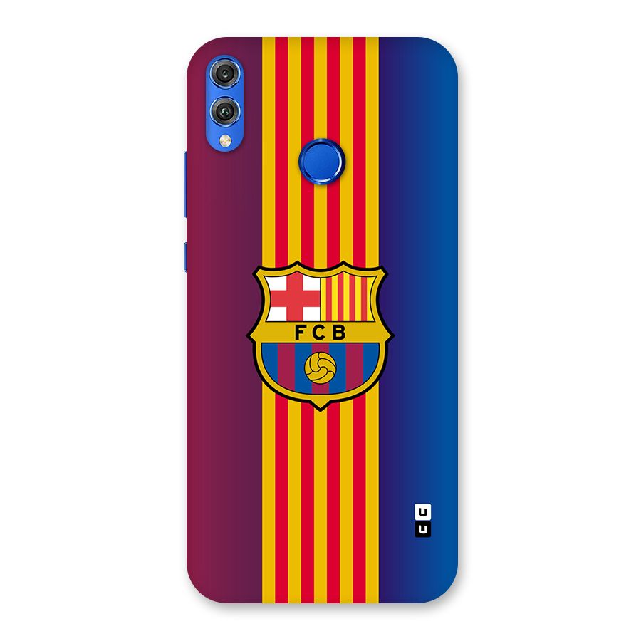Club Barcelona Back Case for Honor 8X