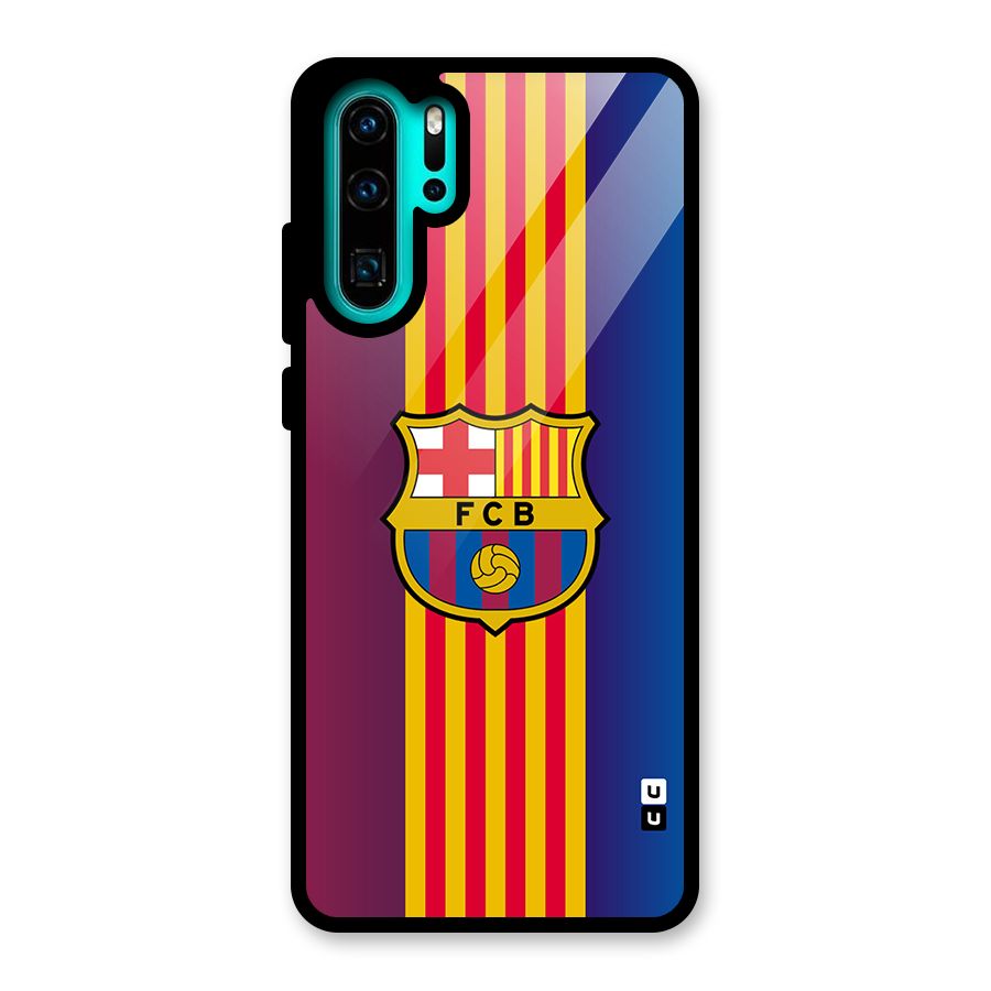 Club Barcelona Glass Back Case for Huawei P30 Pro