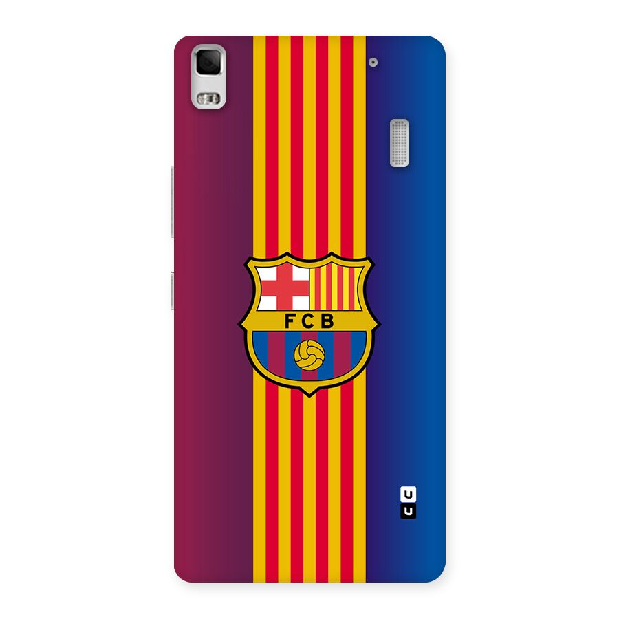 Club Barcelona Back Case for Lenovo A7000