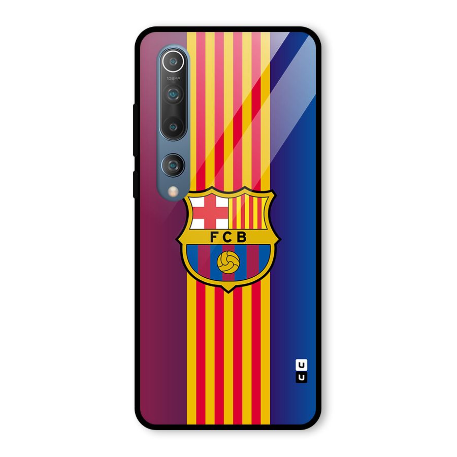 Club Barcelona Glass Back Case for Mi 10