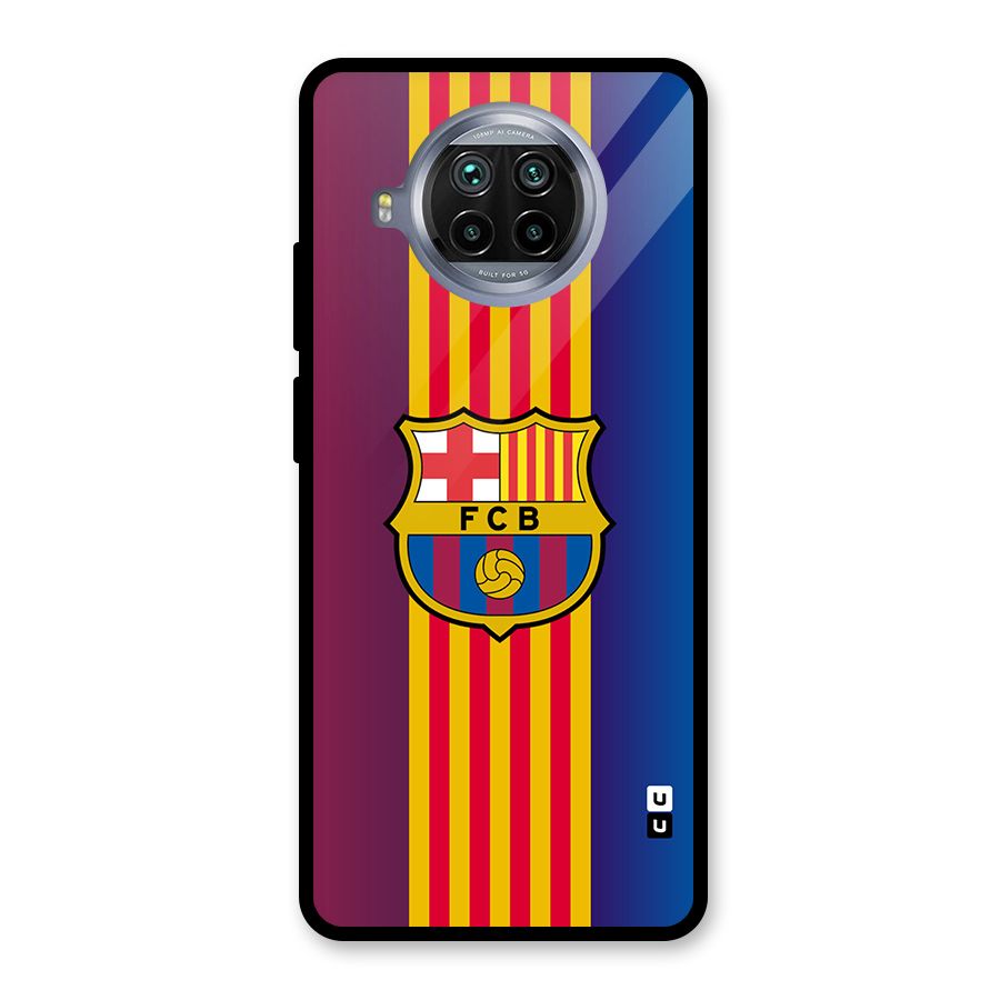 Club Barcelona Glass Back Case for Mi 10i