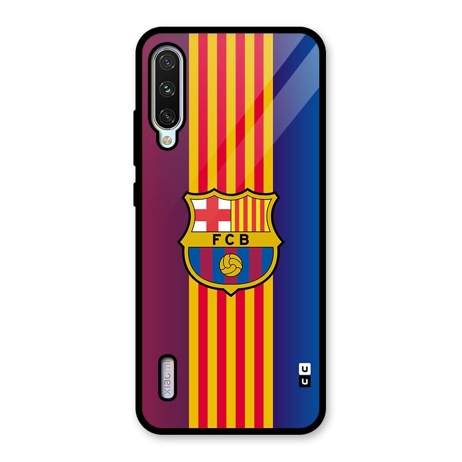 Club Barcelona Glass Back Case for Mi A3