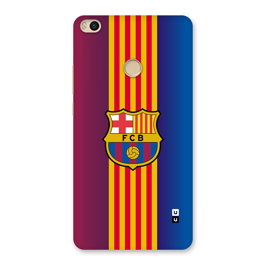 Club Barcelona Back Case for Mi Max 2