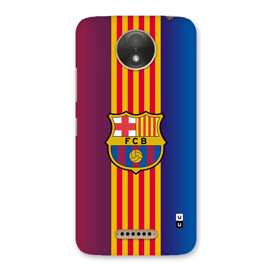 Club Barcelona Back Case for Moto C Plus