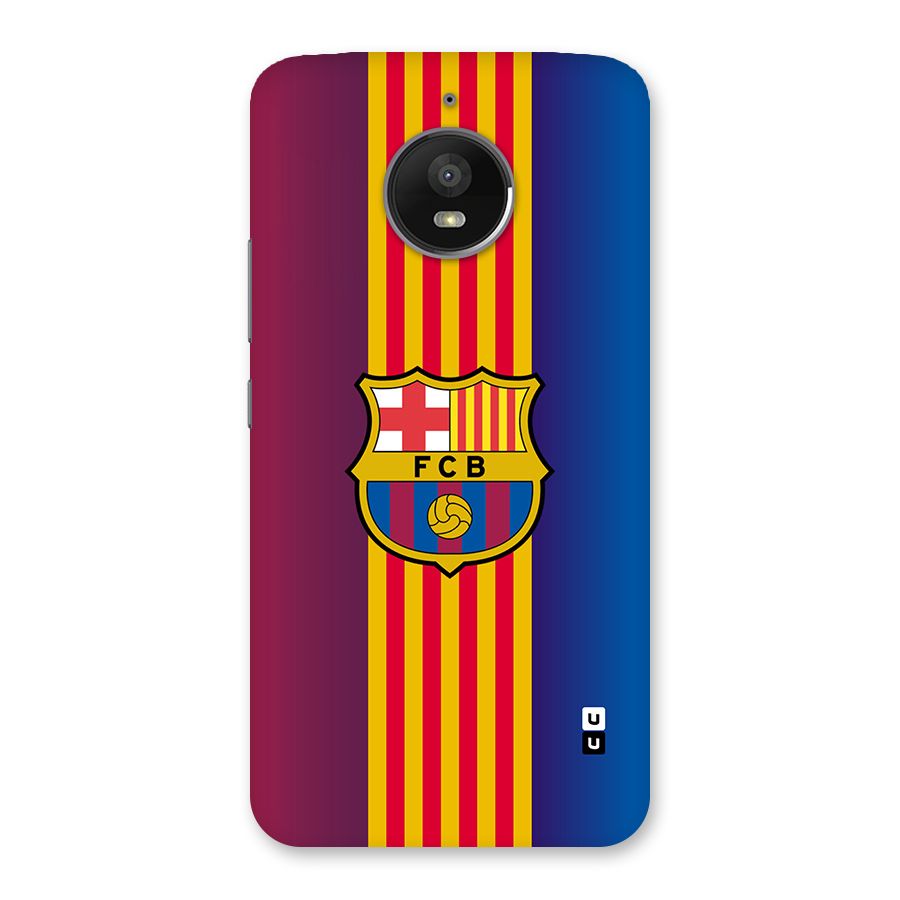 Club Barcelona Back Case for Moto E4 Plus